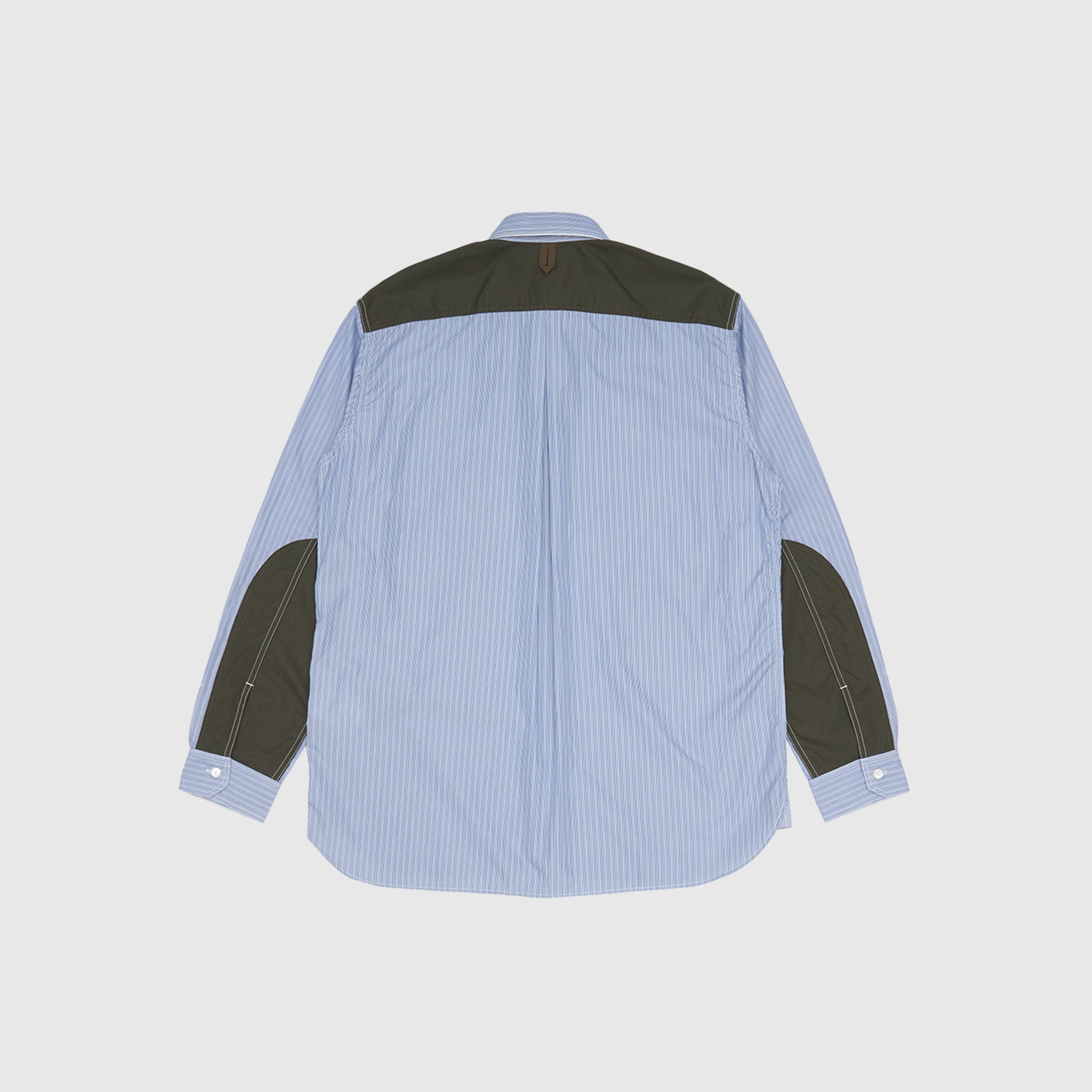 COTTON STRIPED PANELLED SHIRT