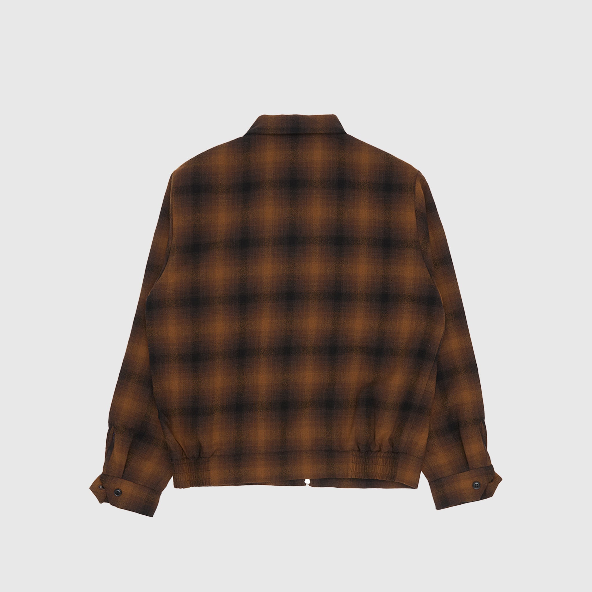 WOOL OMBRE PLAID SPORT JACKET