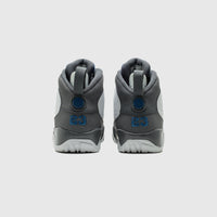 AIR JORDAN 9 RETRO (GS) "FLINT GREY AND FRENCH BLUE"