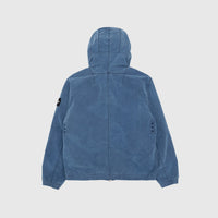 DAVID LIGHT INDIGO-TC HOODED JACKET