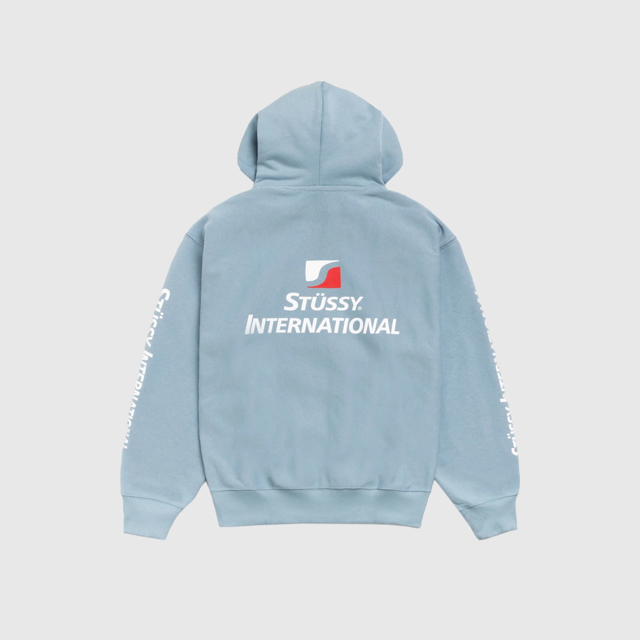 STUSSY INTERNATIONAL ZIP HOODY