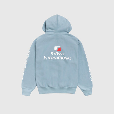 STUSSY INTERNATIONAL ZIP HOODY
