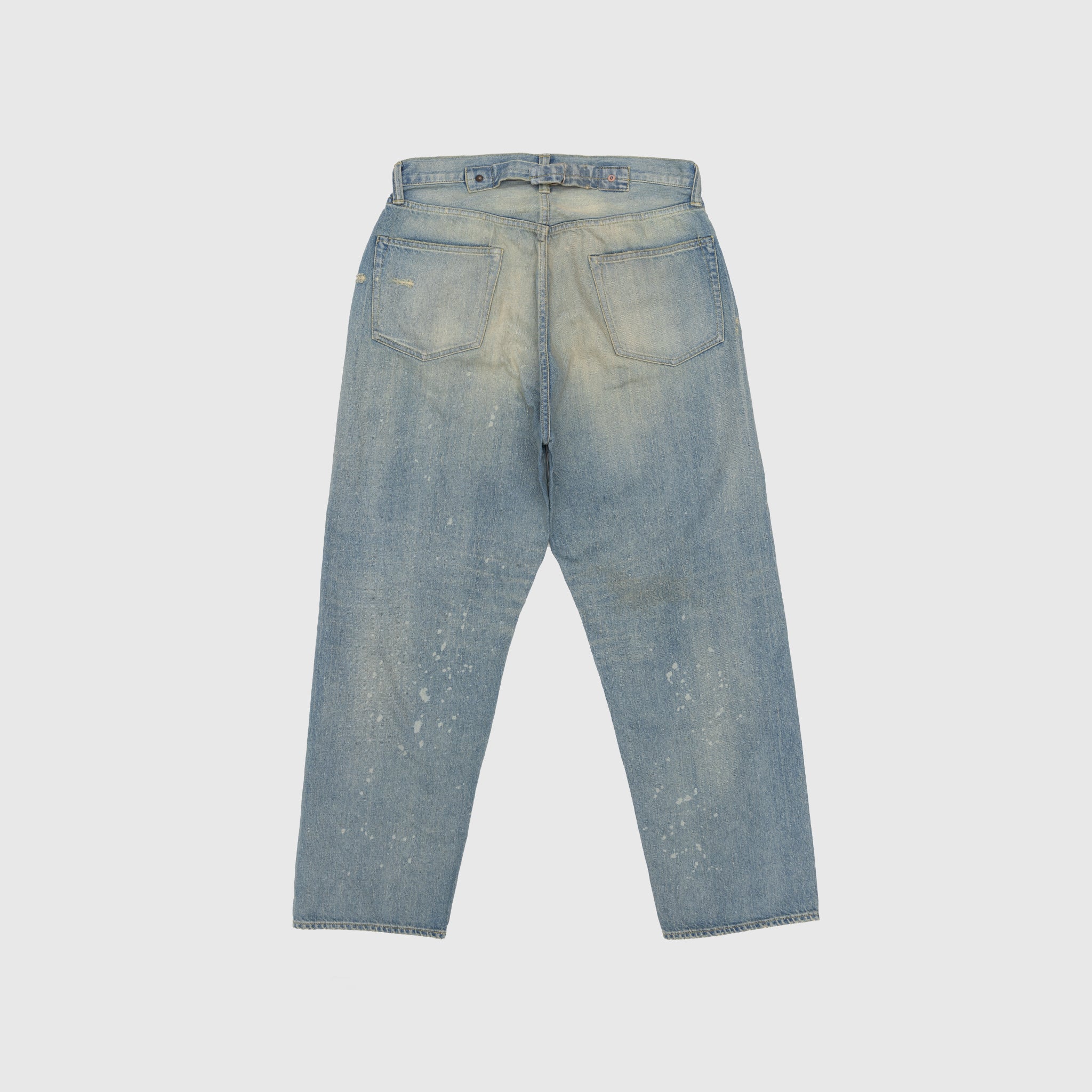NO.37 WASHED WIDE DENIM PANTS