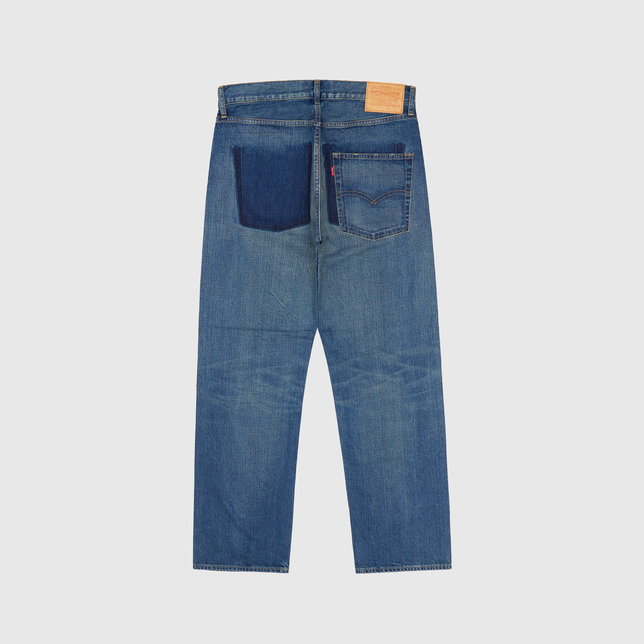x LEVI'S TREATED COTTON SELVEDGE DENIM JEAN