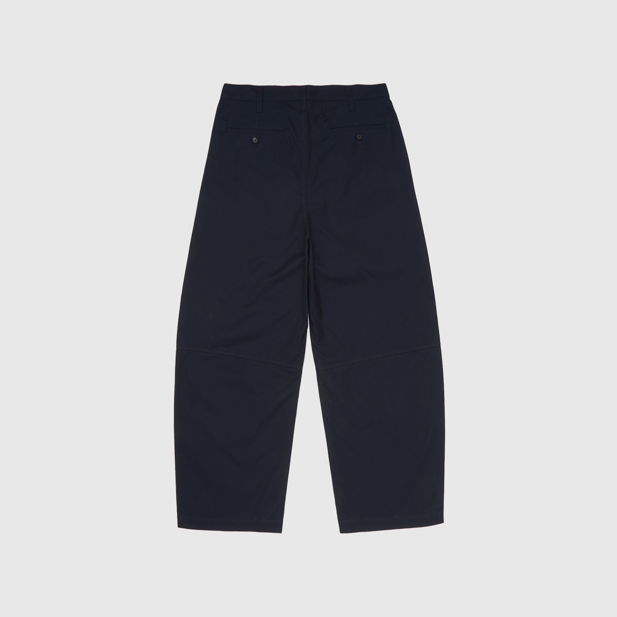 MEN'S PLEATED BARREL LEG TROUSERS