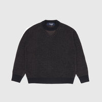 MEN'S SILK & COTTON KNIT SWEATER