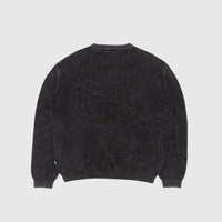 ACID WASH BONES 3D KNIT