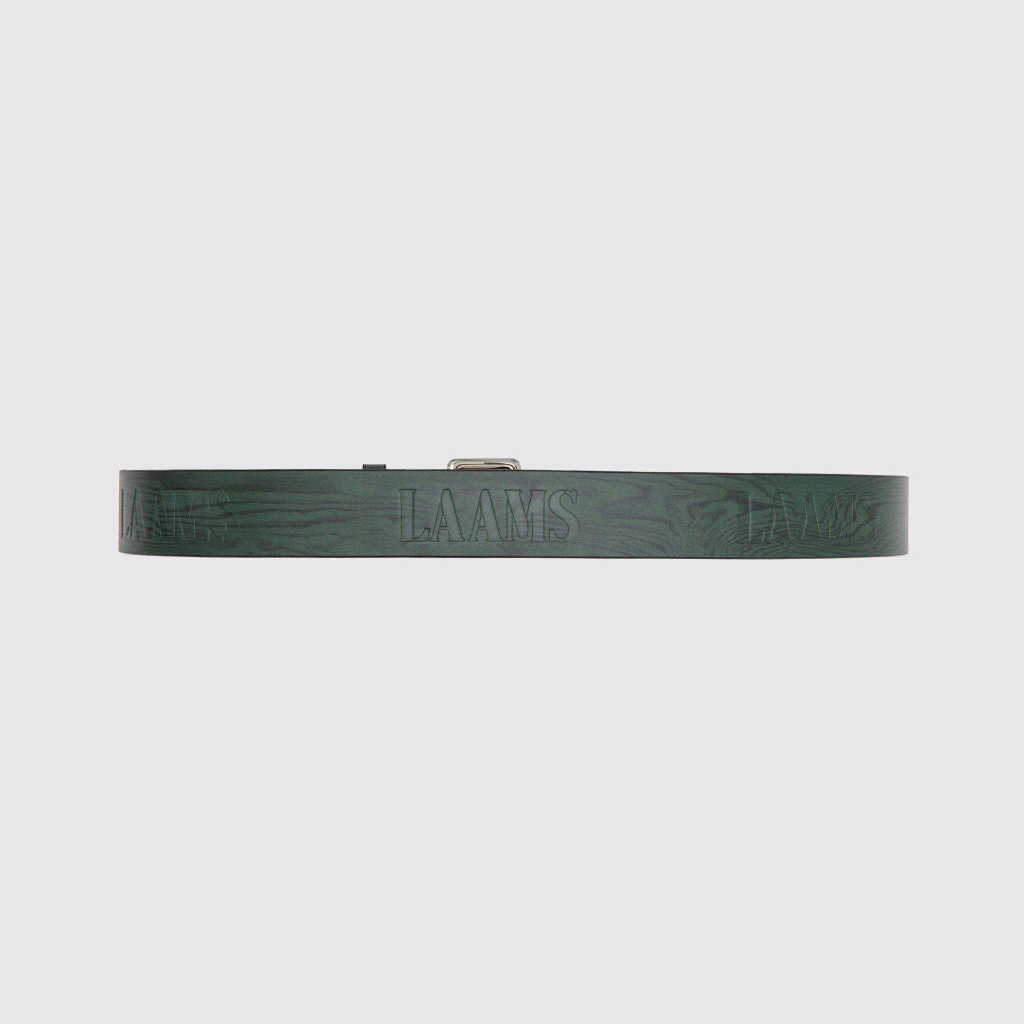 LAAMS WOODGRAIN LEATHER BELT
