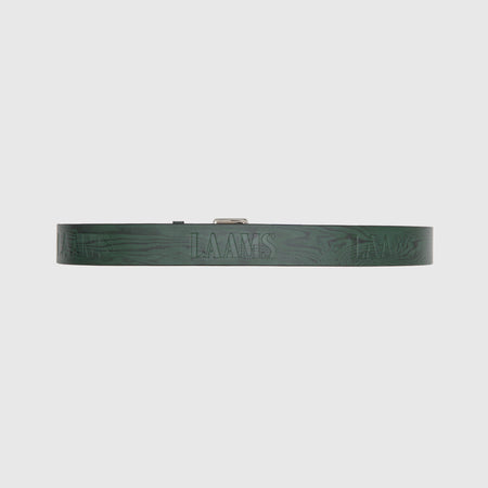 LAAMS WOODGRAIN LEATHER BELT