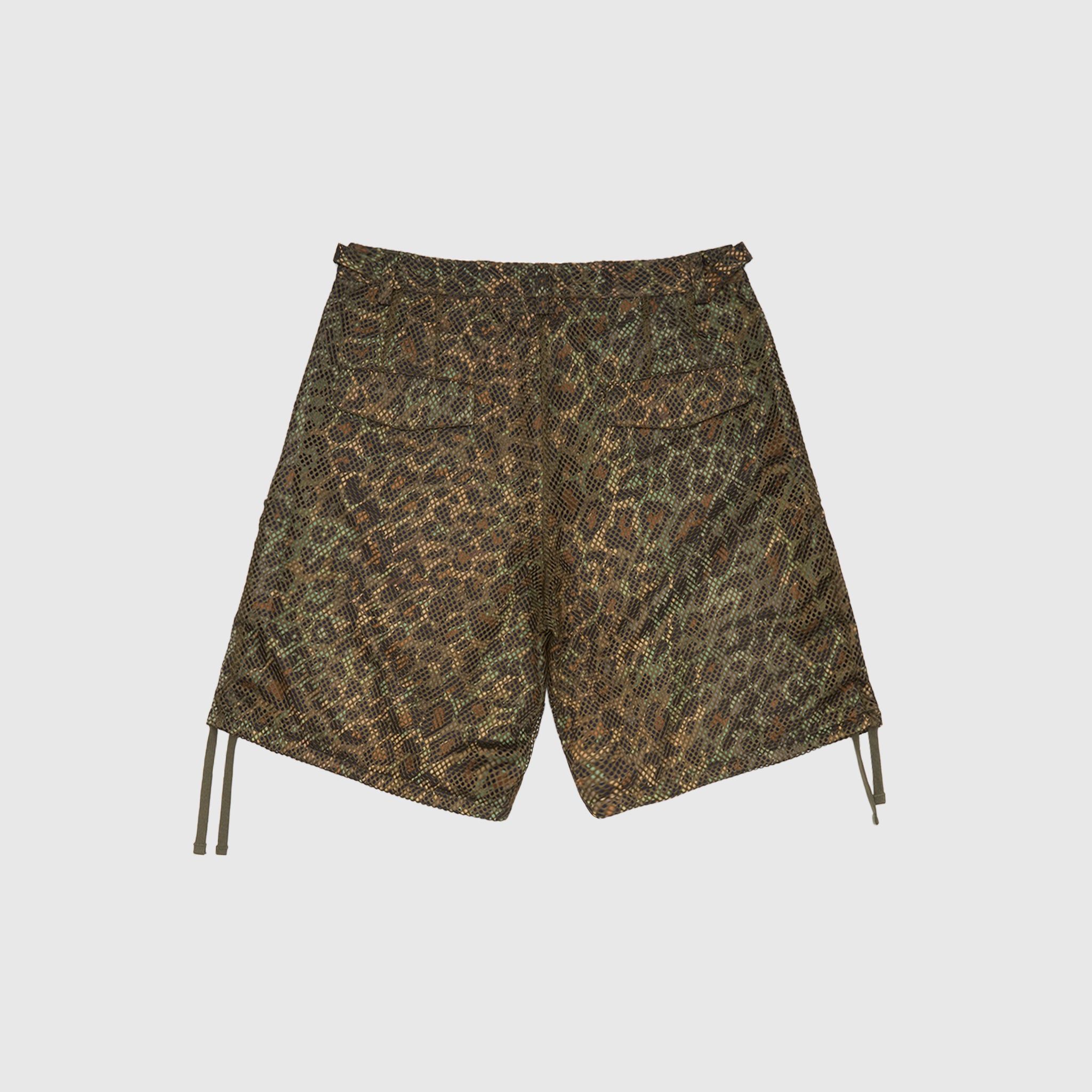 DOUBLE LAYER WIDE CARGO SHORTS