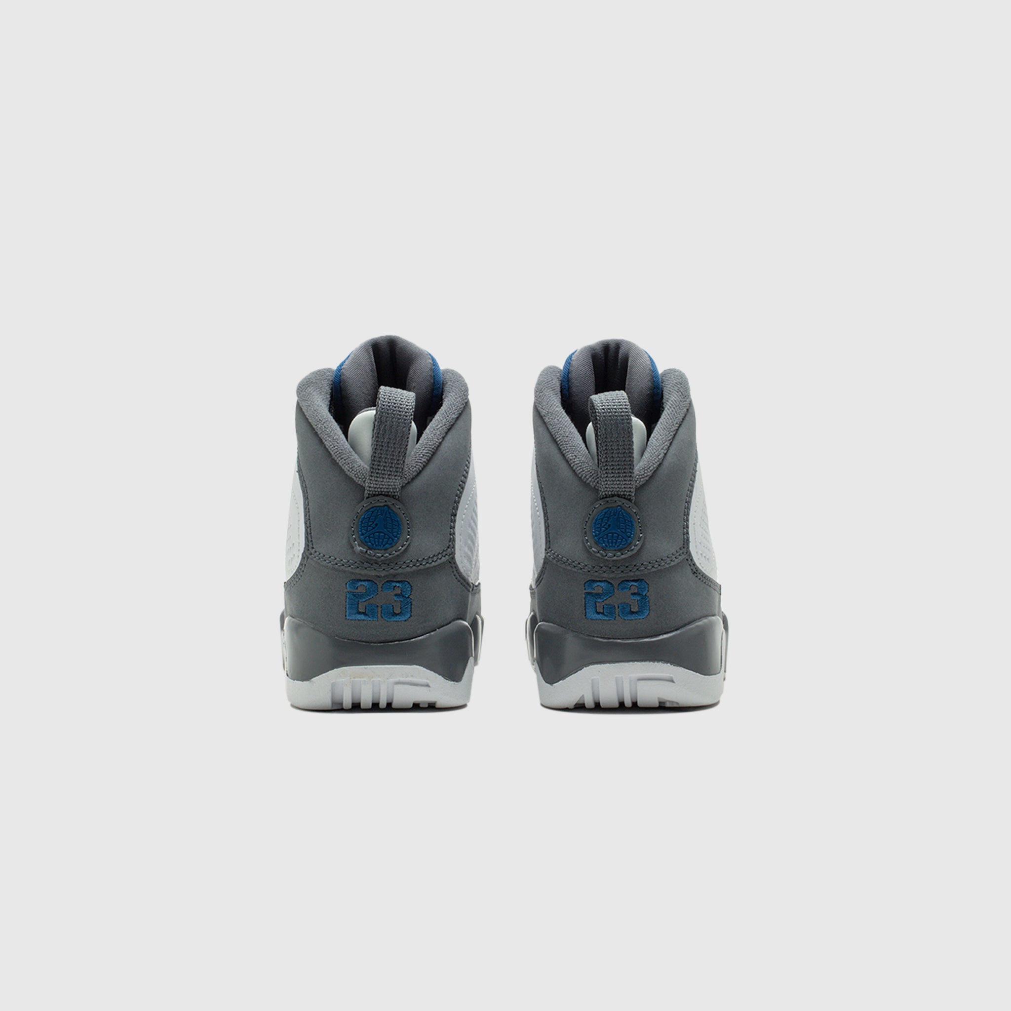 AIR JORDAN 9 RETRO (PS) "FLIN GREY AND FRENCH BLUE"