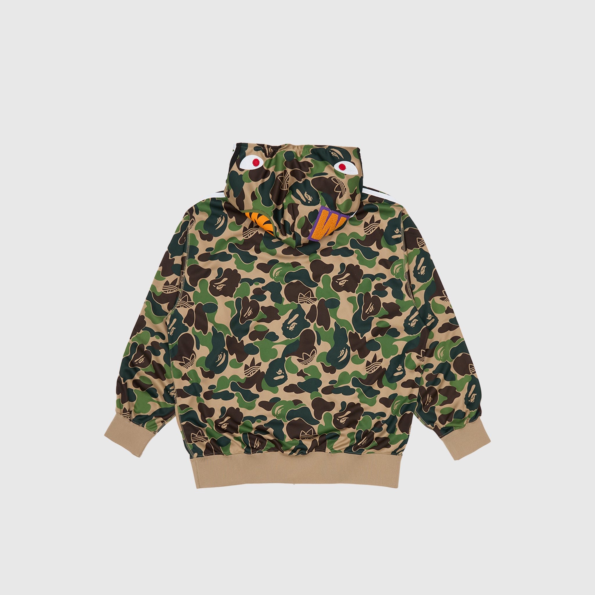 x BAPE SHARK TRACK HOODIE