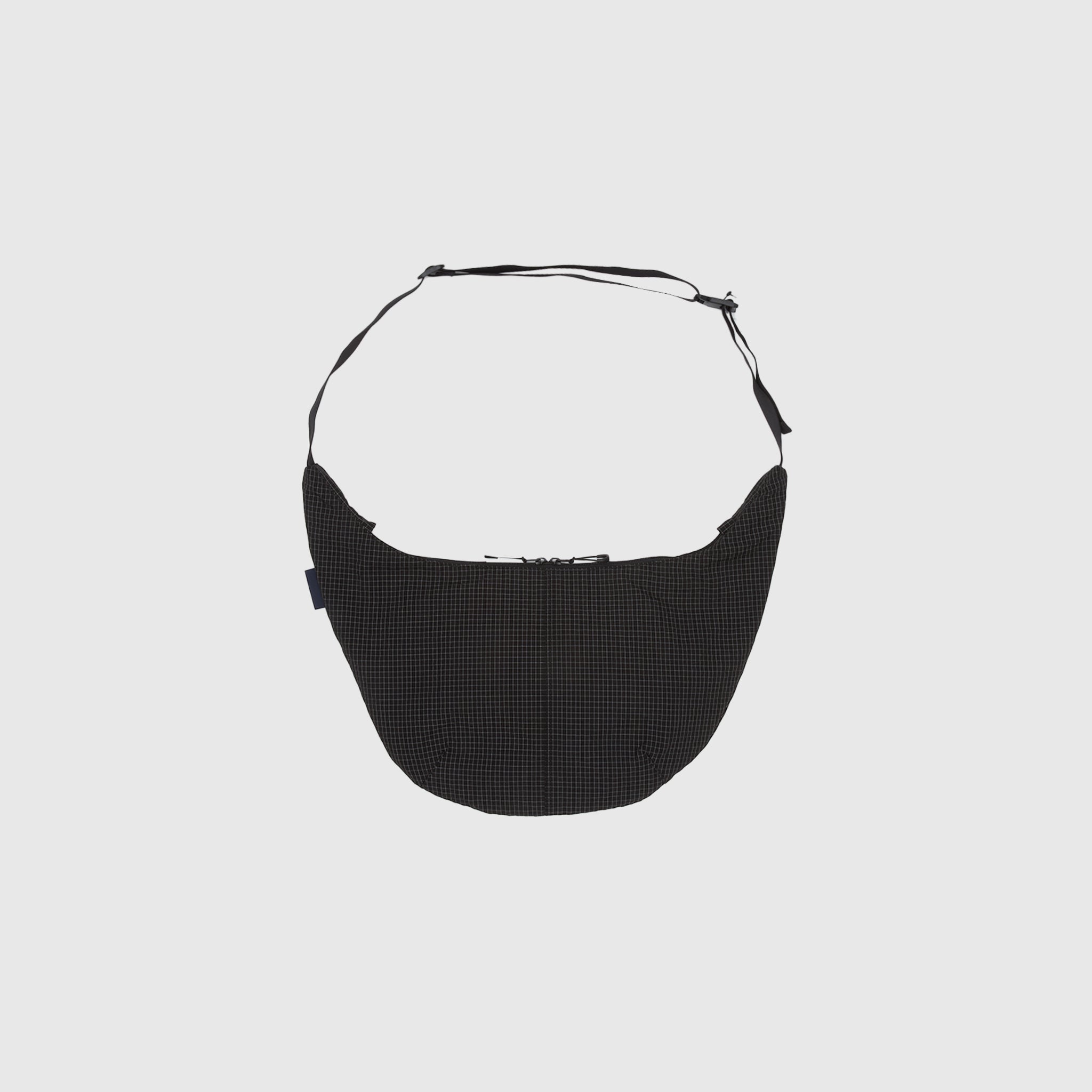 MEN'S CHECK SLING BAG