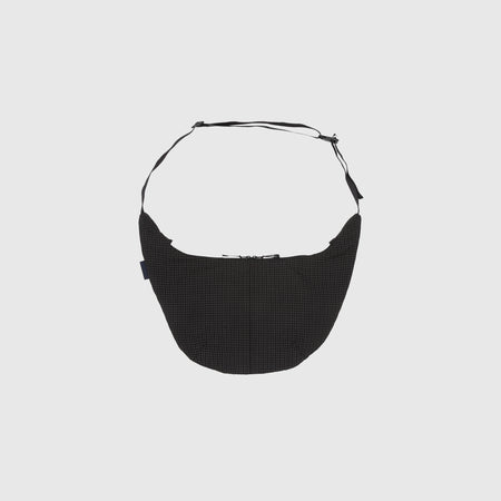 MEN'S CHECK SLING BAG