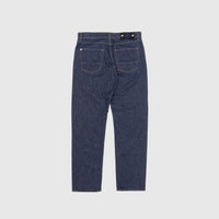 INDIGO DENIM-RINSED JEANS