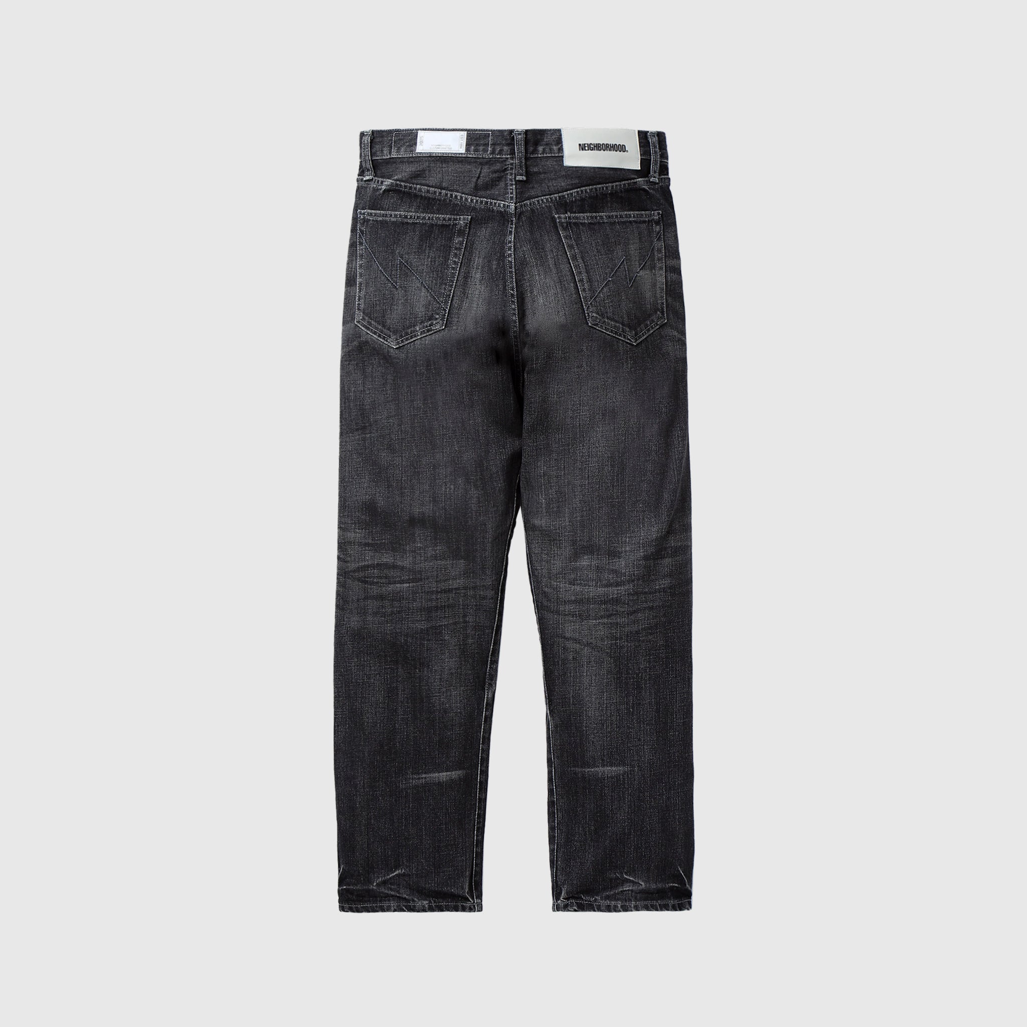 WASHED DENIM DP BASIC PANTS