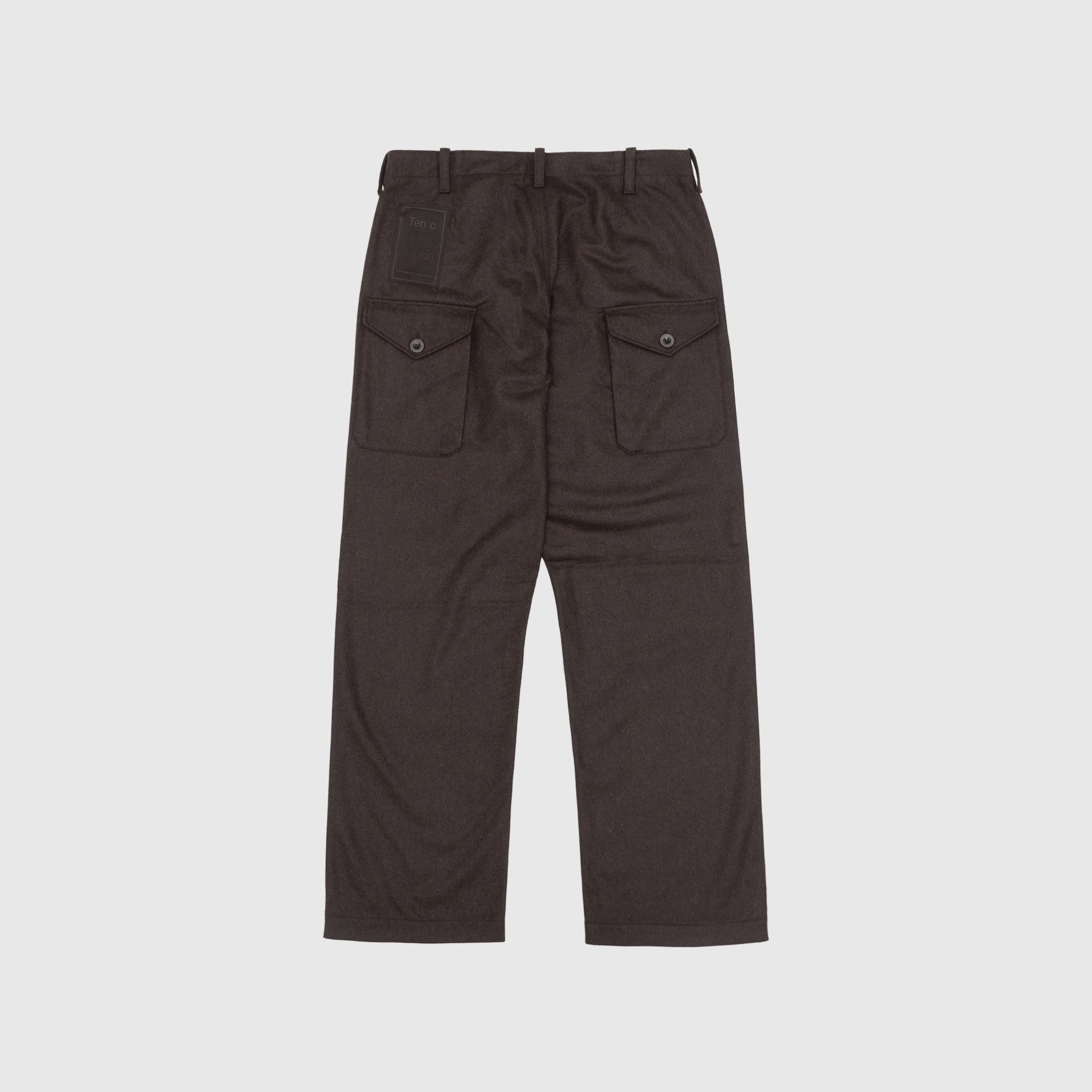 MILITARY WOOL FLANNEL PANTS