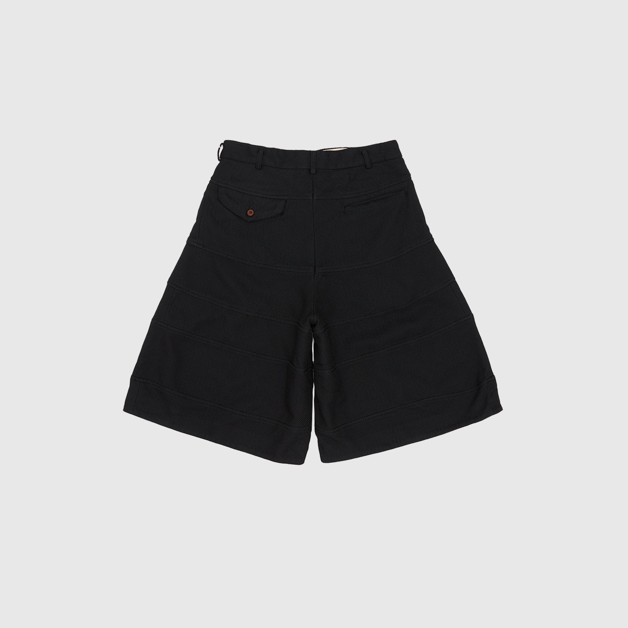 PANELLED WIDE SHORTS