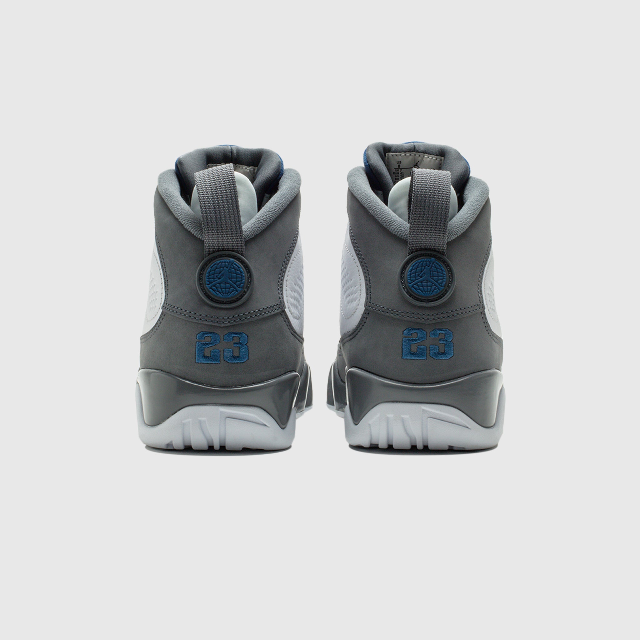AIR JORDAN 9 RETRO "FLINT GREY AND FRENCH BLUE"