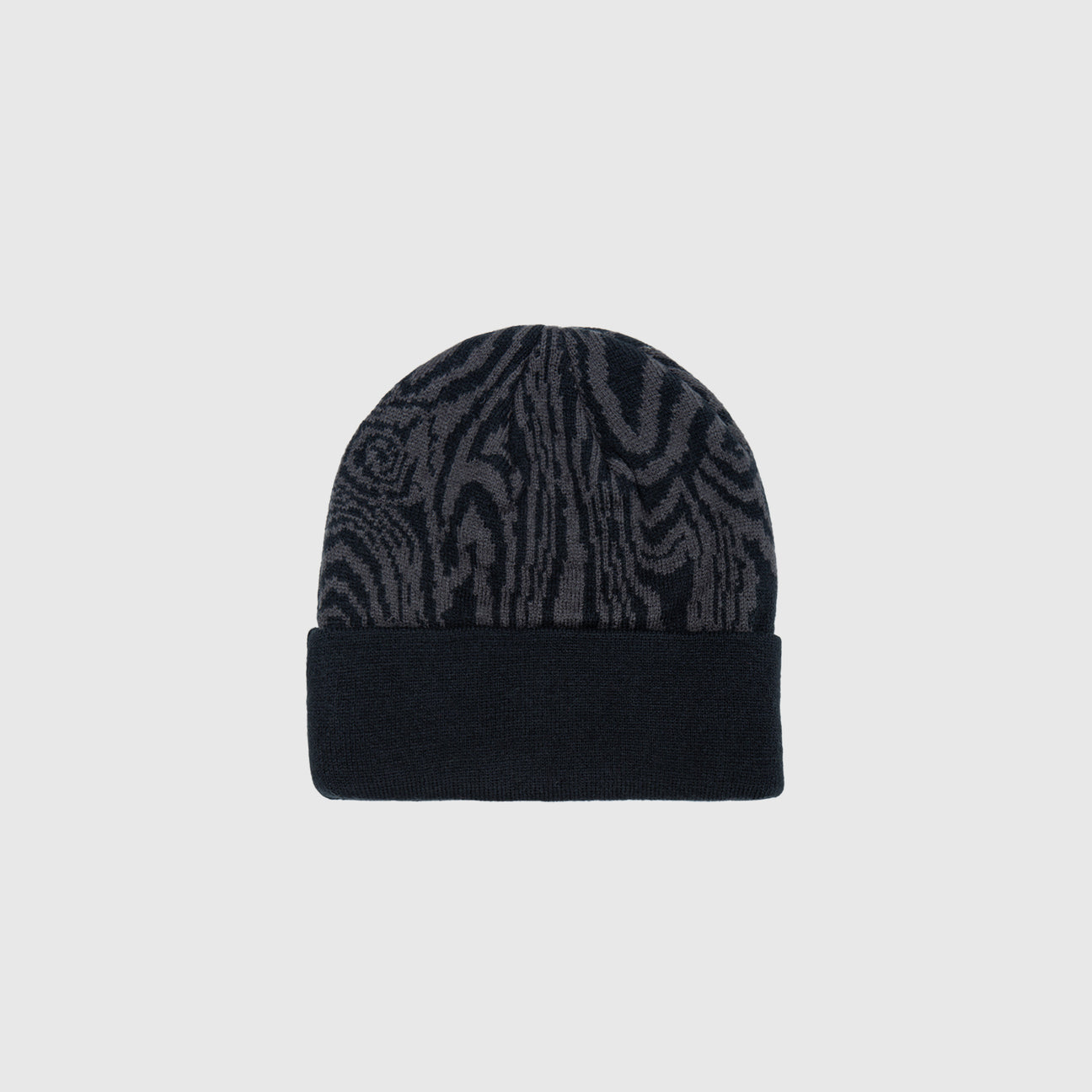 WOODGRAIN JAQUARD BEANIE