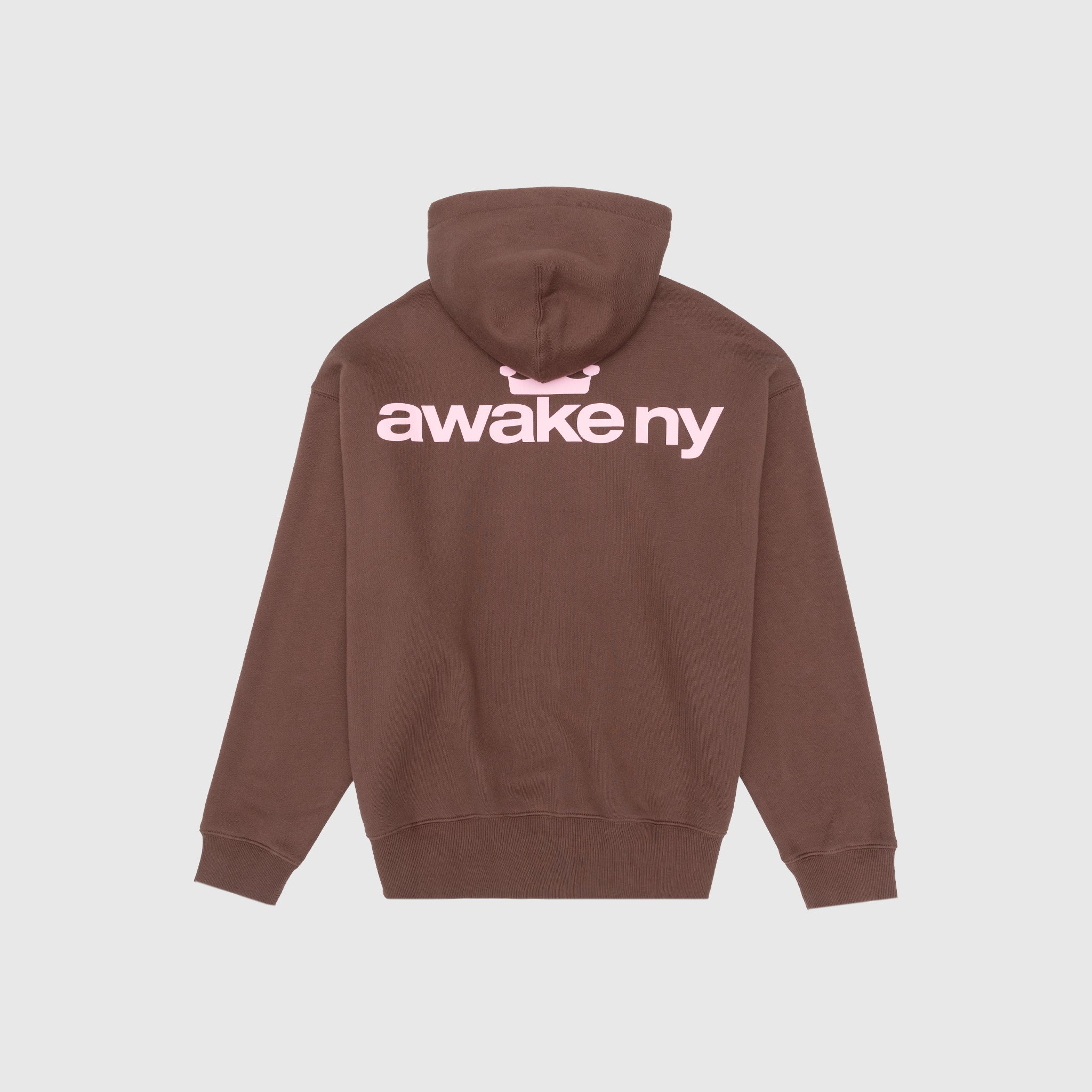 CROWN LOGO FULL-ZIP HOODIE