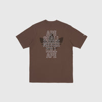 x BAPE SSL T-SHIRT "EARTH STRATA"