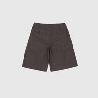 PLEATED WOOL SHORTS