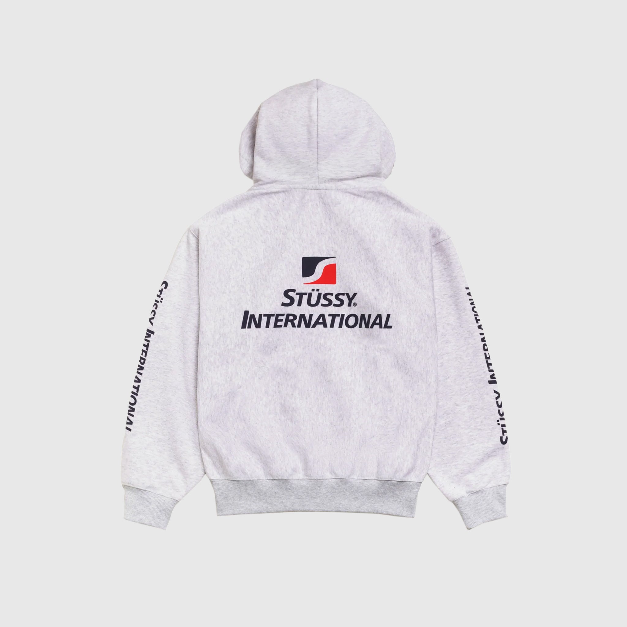 STUSSY INTERNATIONAL ZIP HOODY