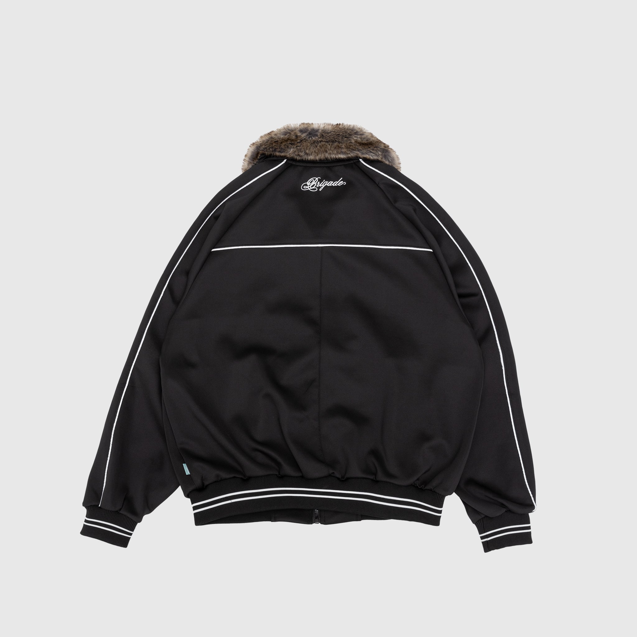 FUR COLLAR TRACK JACKET