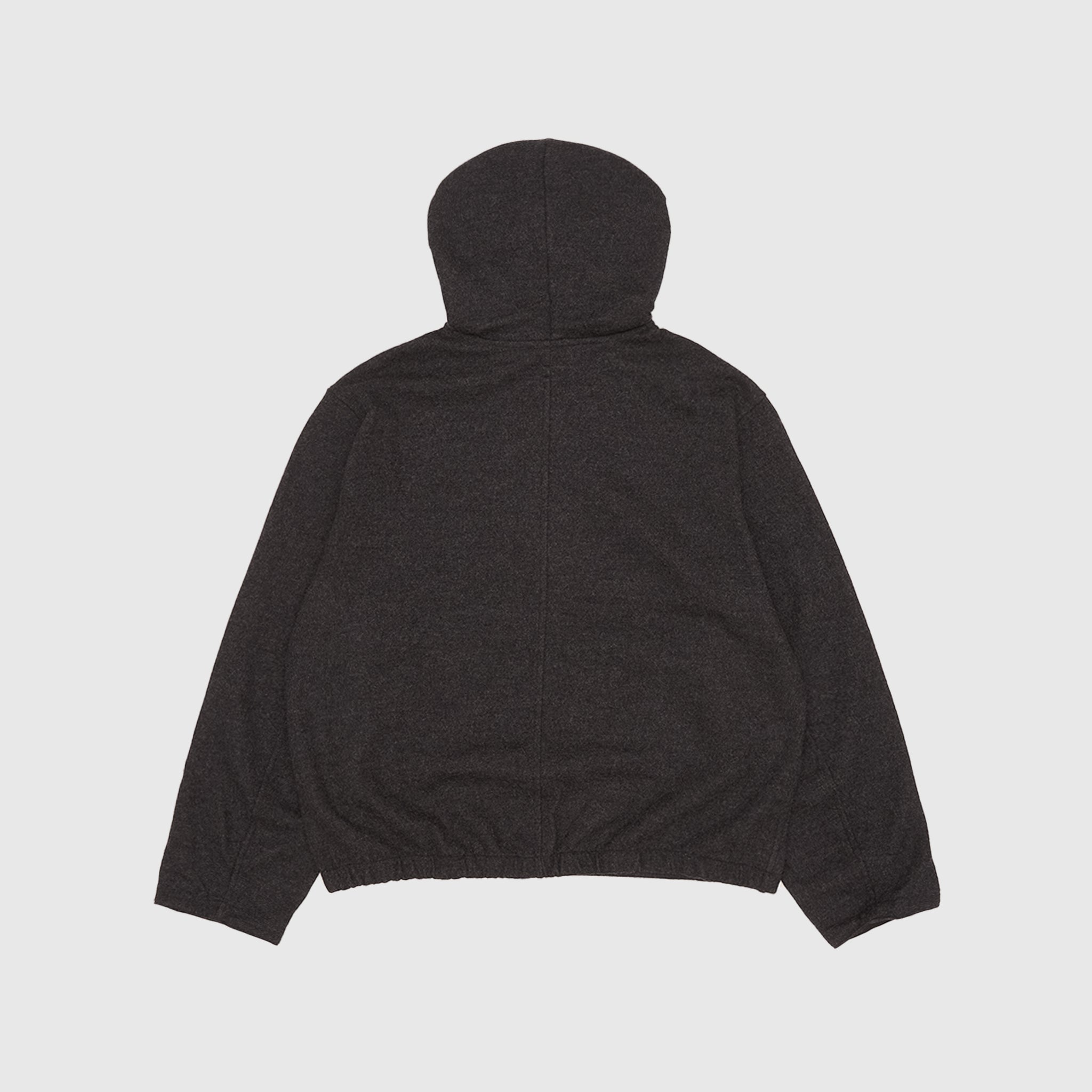 WOOL ZIP HOODIE