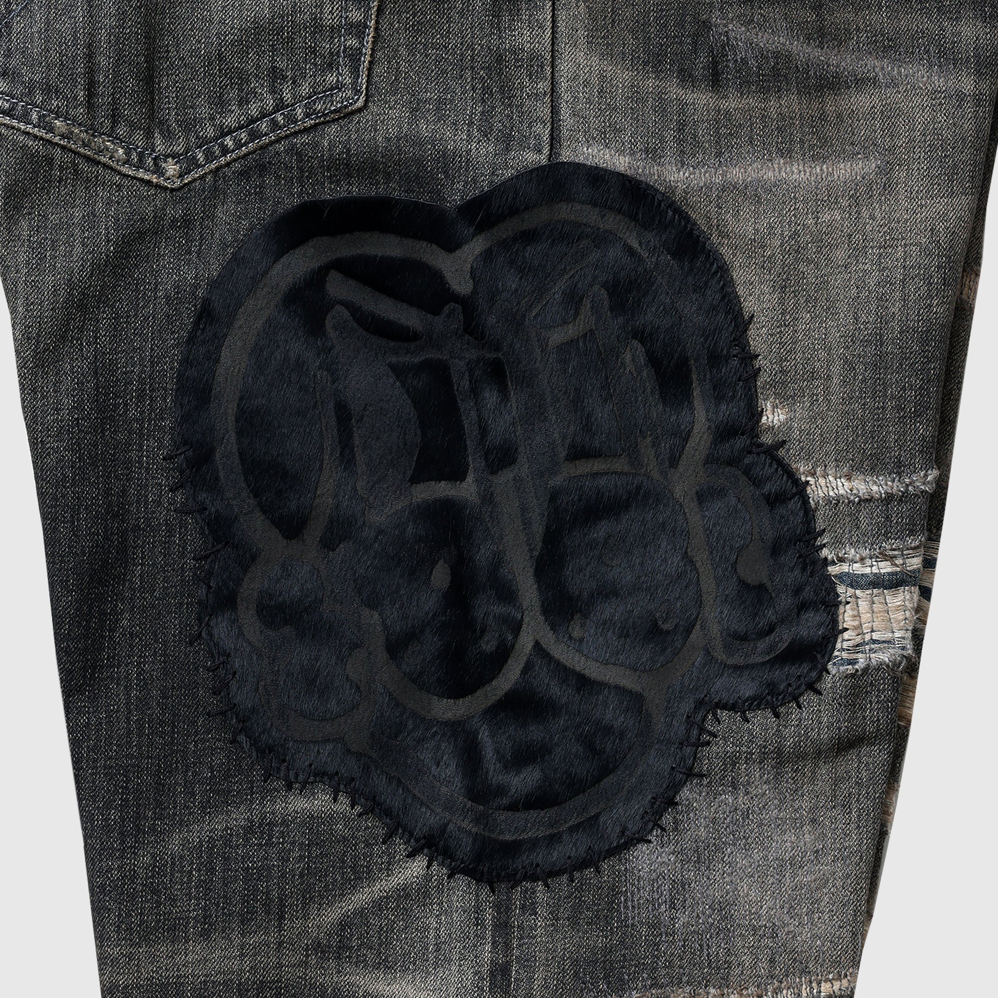 NH x CHITO SAVAGE DENIM DP BASIC PANTS