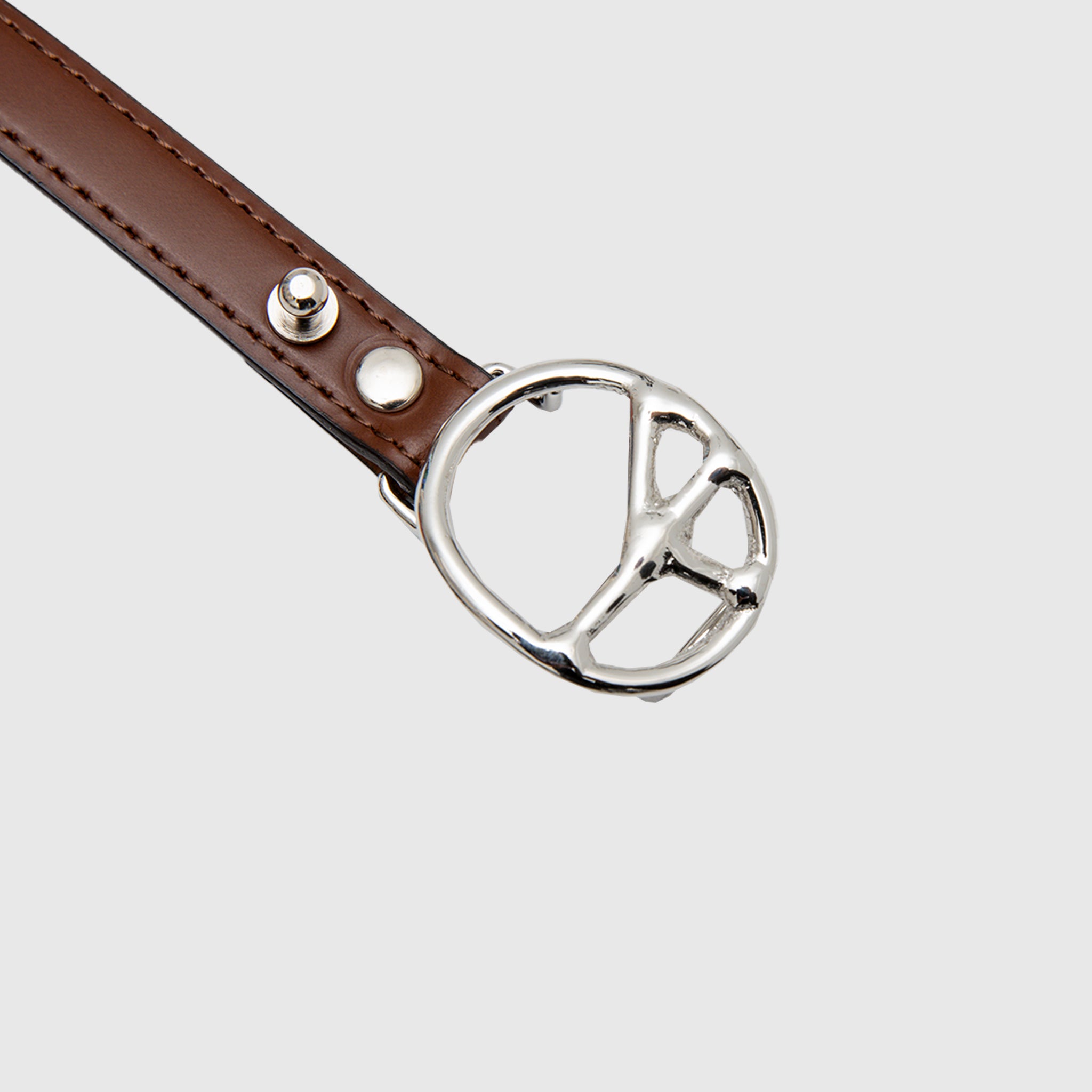 PEACE BUCKLE NARROW BRACELET