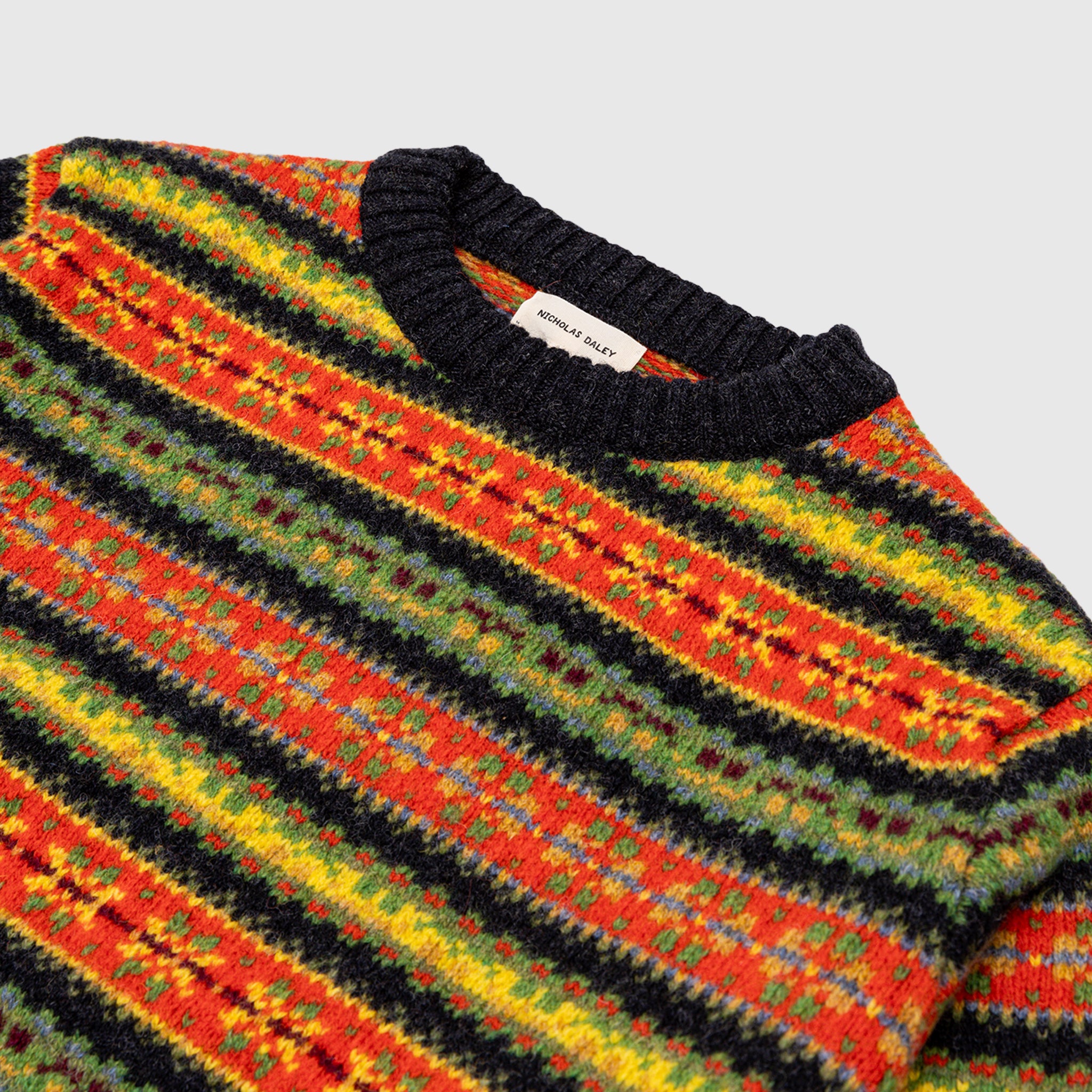 FAIRISLE CREWNECK SWEATER