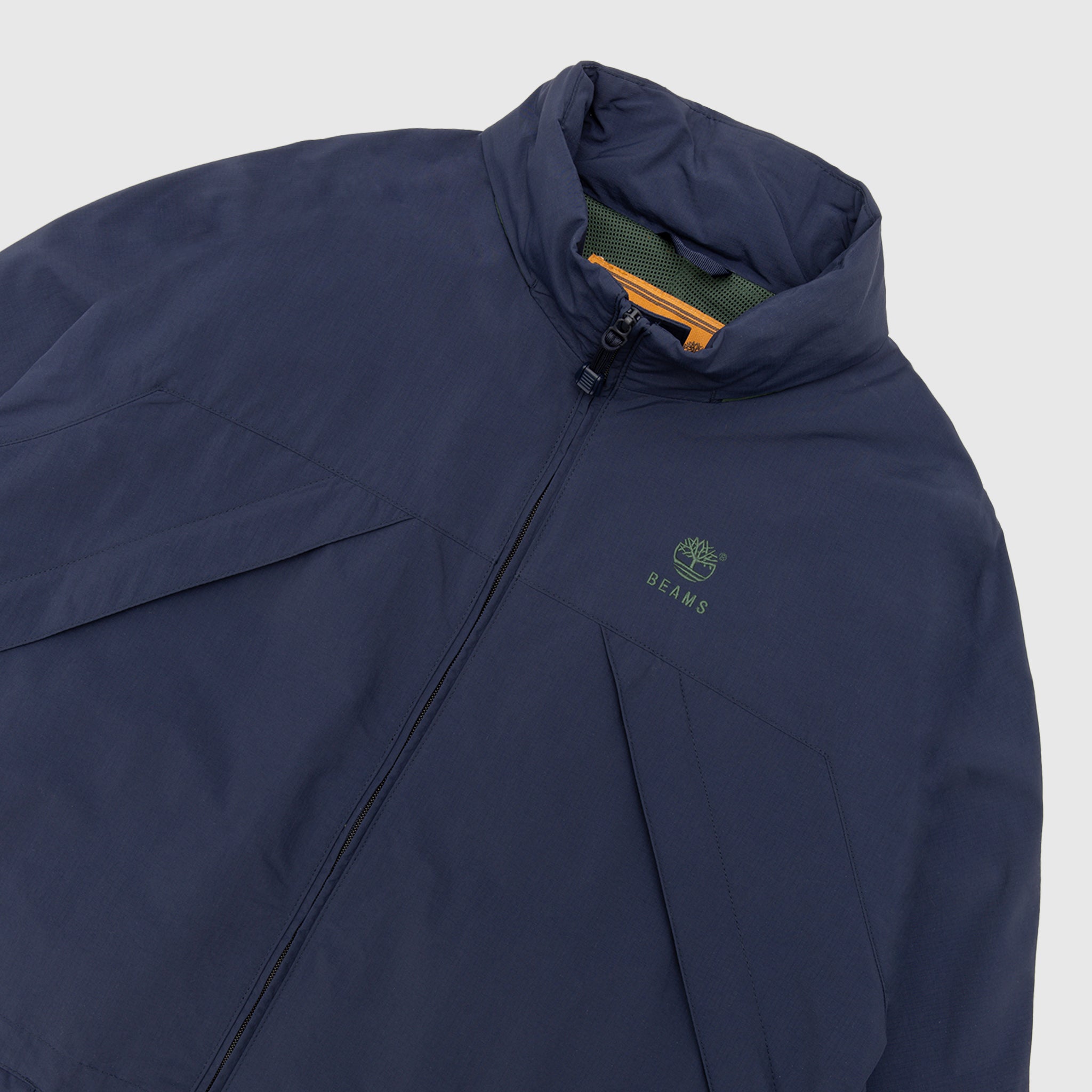 TIMBERLAND X BEAMS NYLON ZIP-UP CONVERTIBLE JACKET