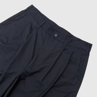 MEN'S PLEATED BARREL LEG TROUSERS