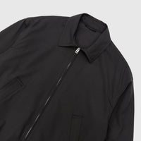 WOOL POPLIN ZIP BLOUSON