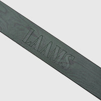 LAAMS WOODGRAIN LEATHER BELT