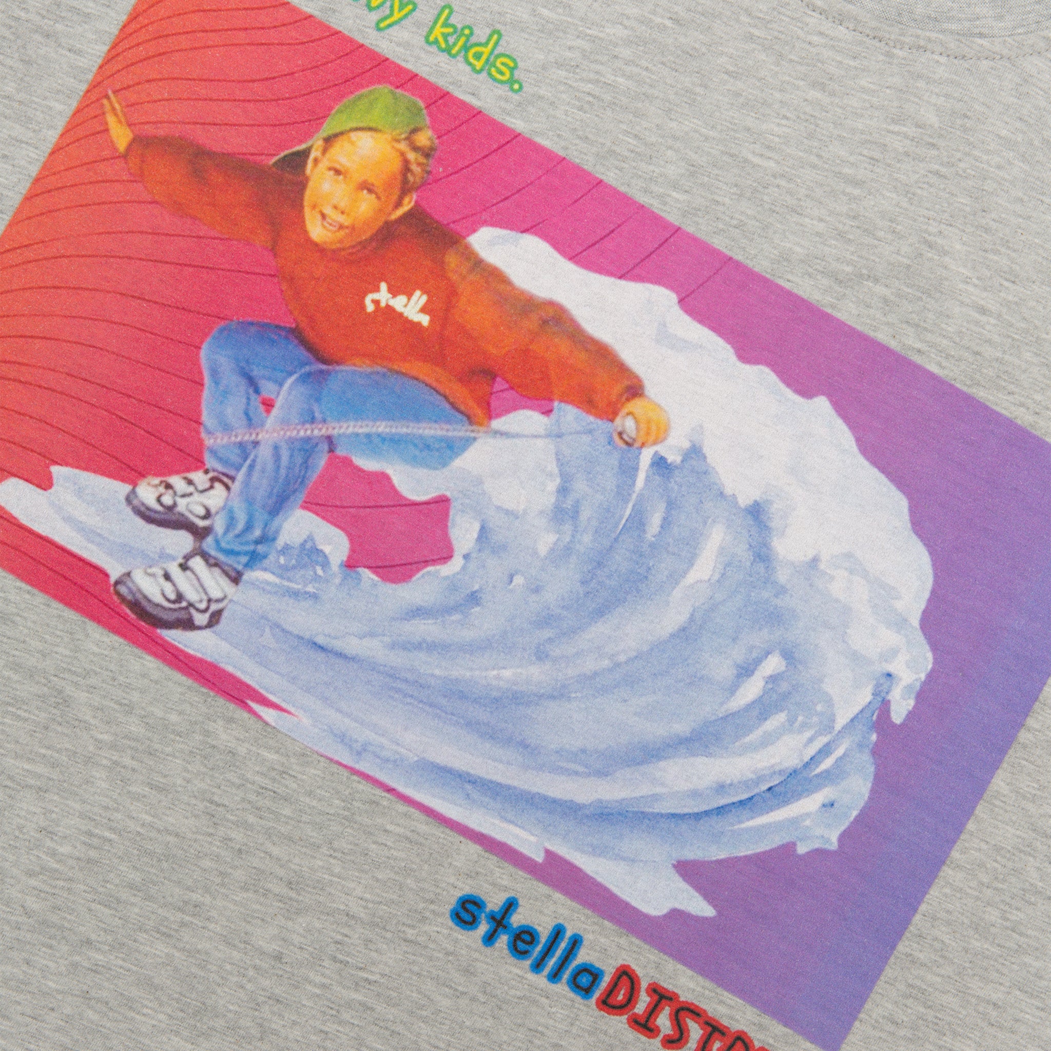 STAY WAVY KIDS S/S T-SHIRT