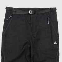 Y ZIP WOOL TWILL PANT