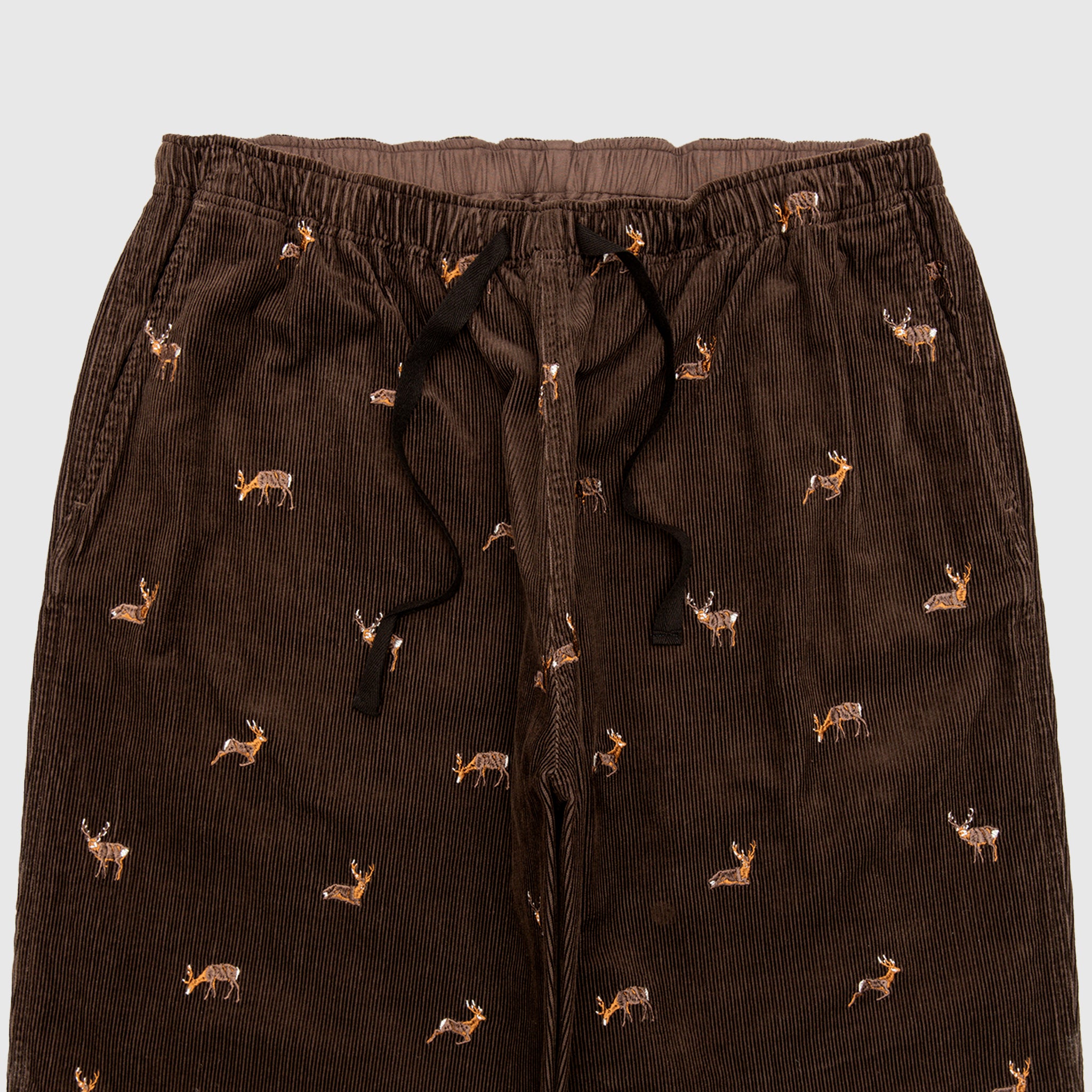 CORDUROY STRING SLACK PANT