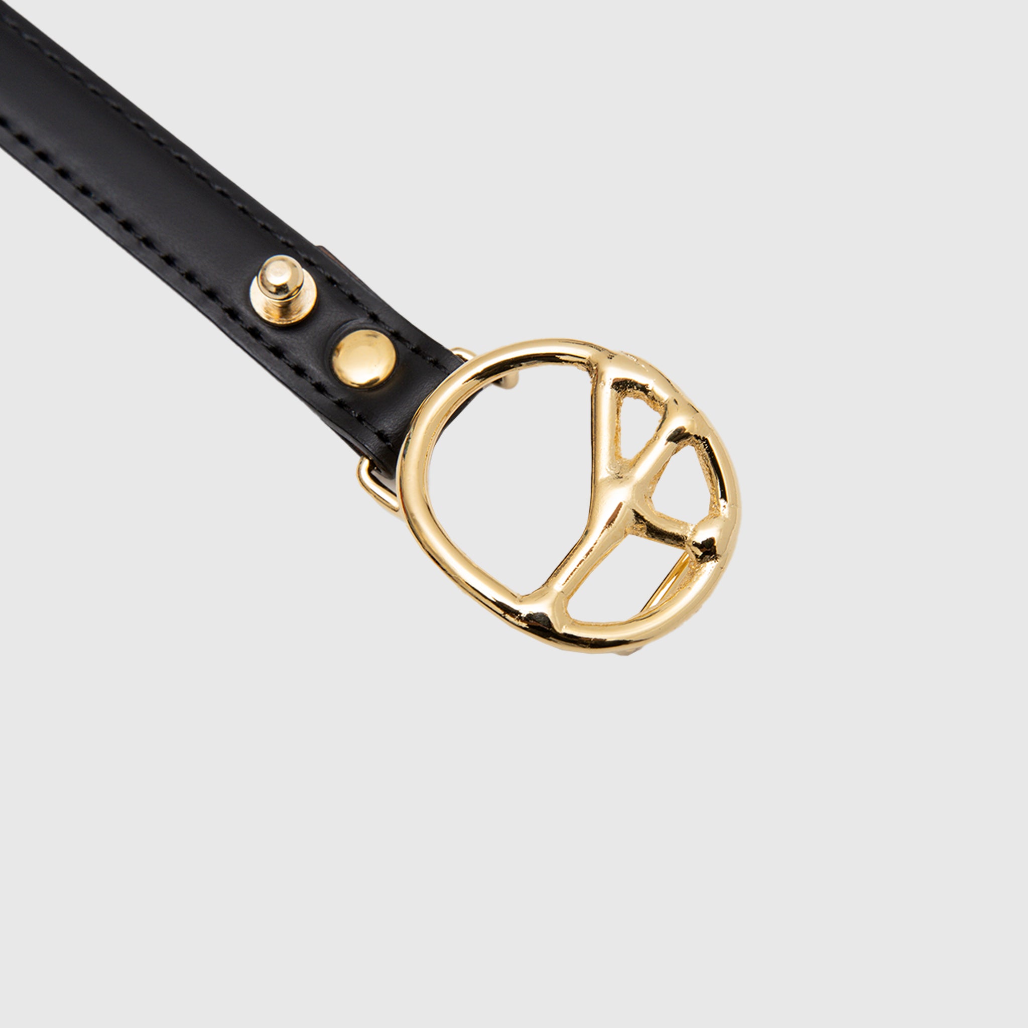 PEACE BUCKLE NARROW BRACELET