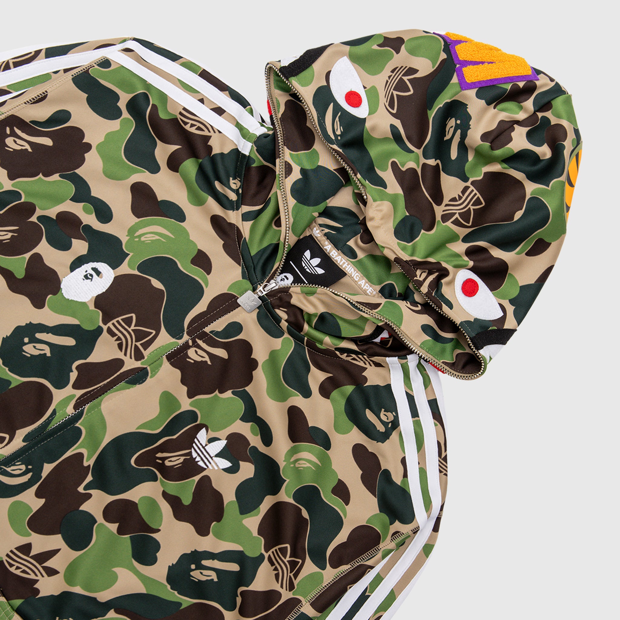 x BAPE SHARK TRACK HOODIE