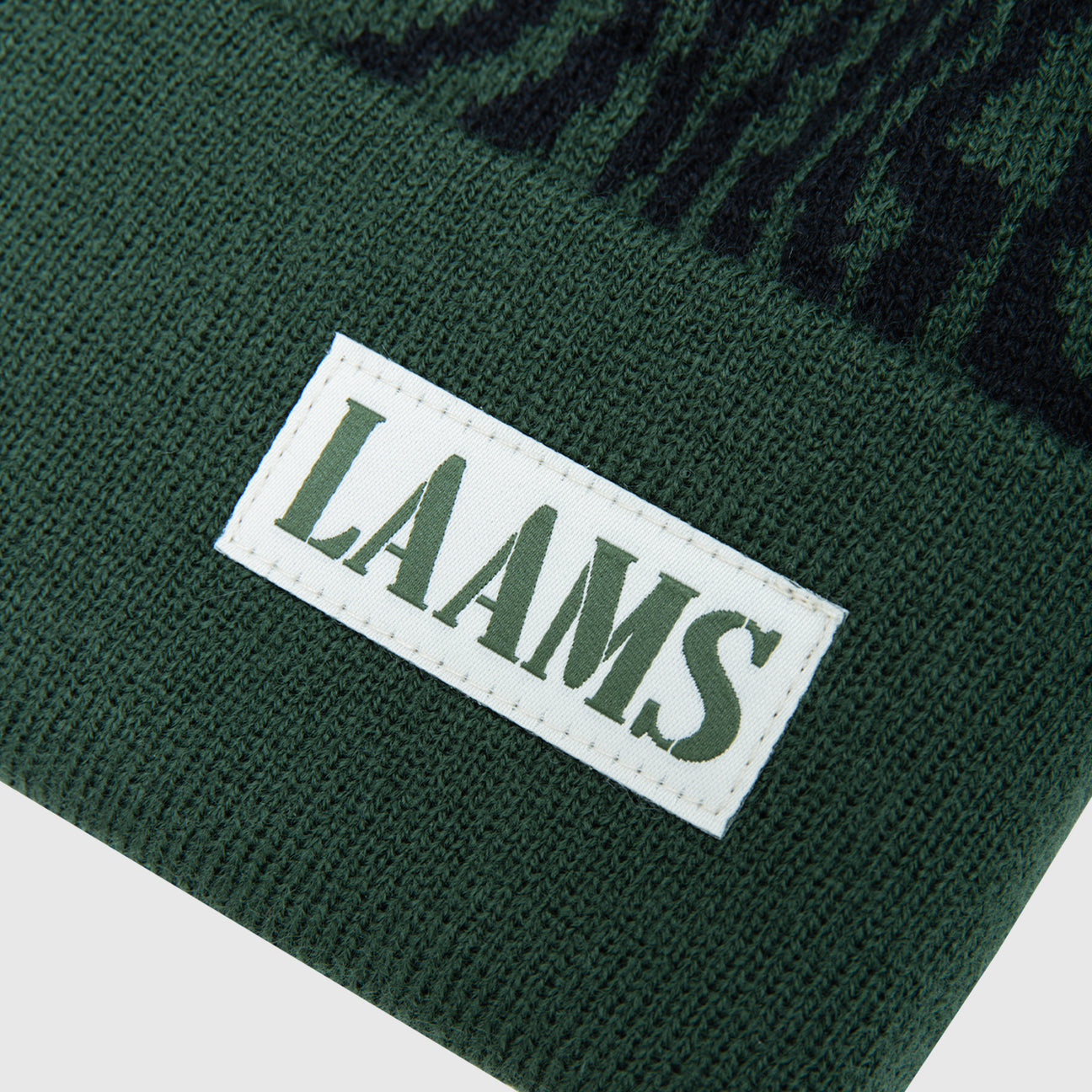 WOODGRAIN JAQUARD BEANIE