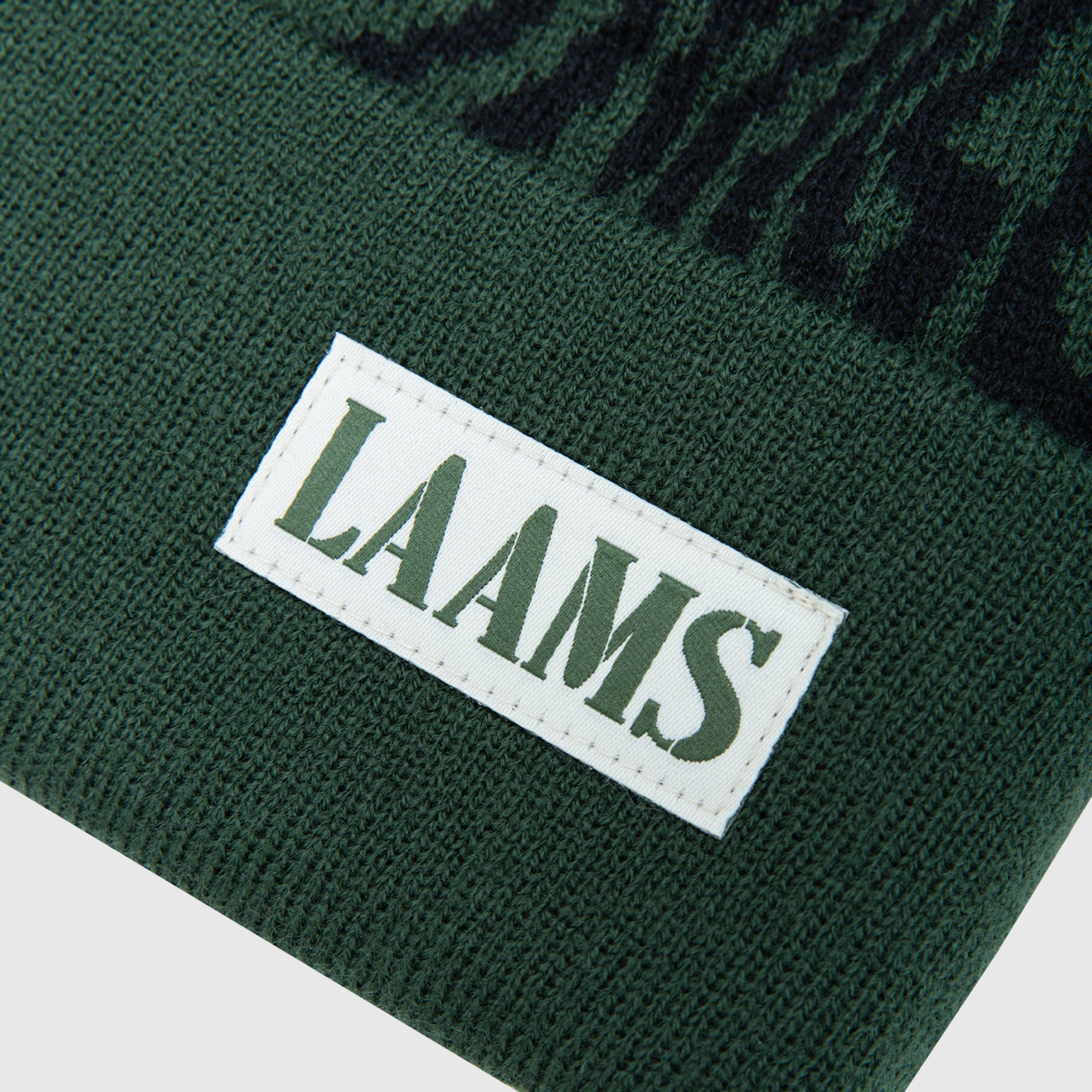 WOODGRAIN JAQUARD BEANIE