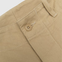 COTTON DRILL WIDE PANTS