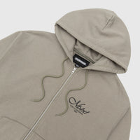 STAPLE SWEAT ZIP L/S HOODIE