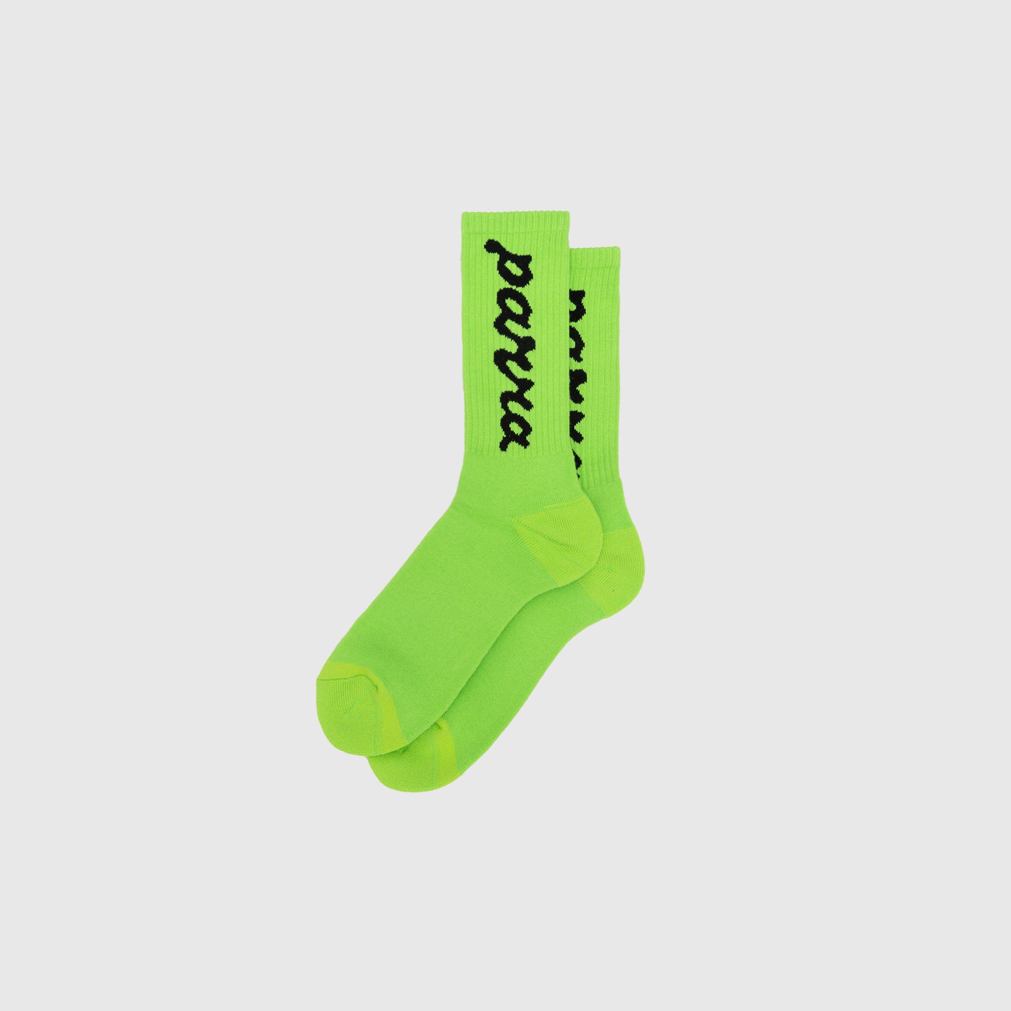 LOWER CASE SCRIPT LOGO CREW SOCKS