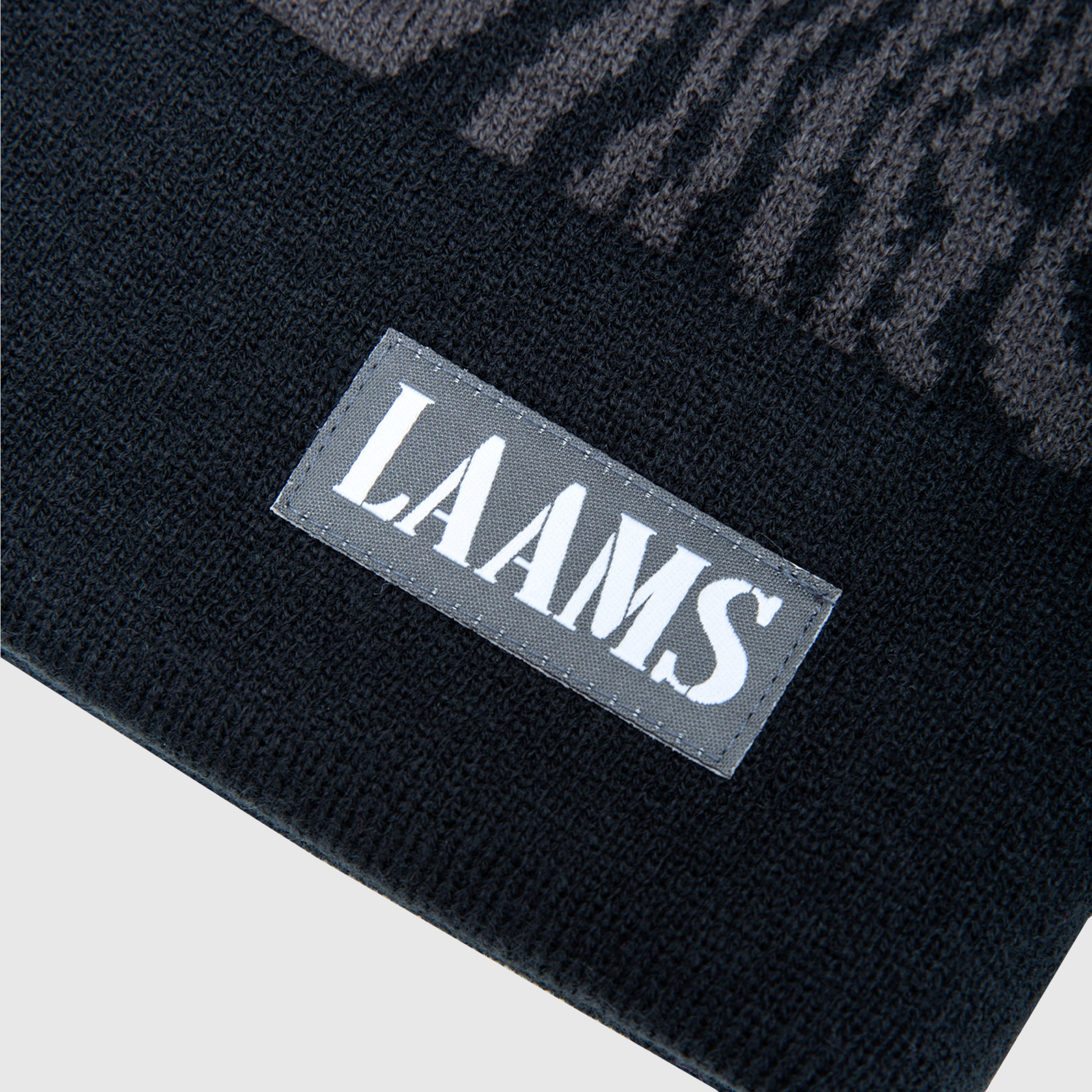 WOODGRAIN JAQUARD BEANIE