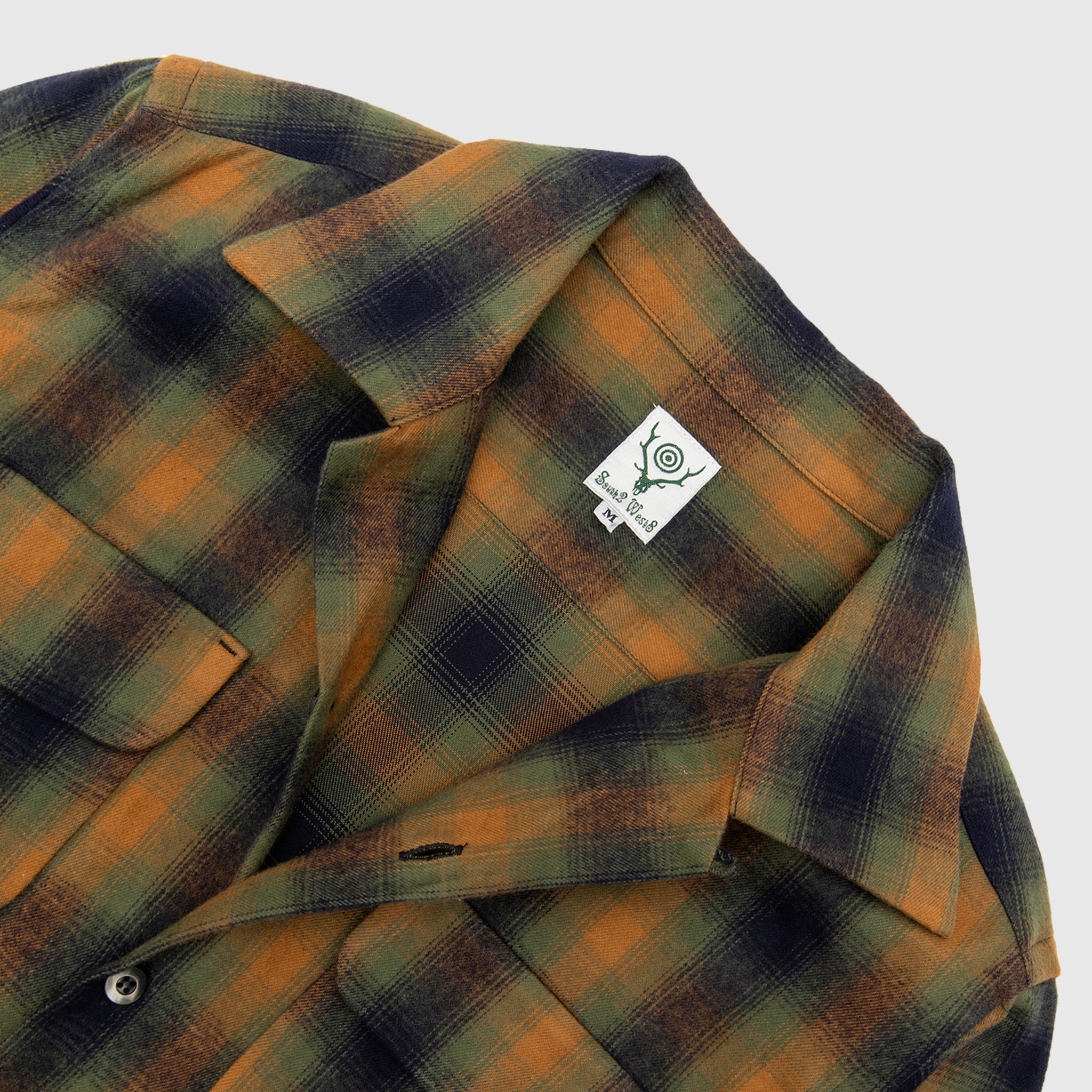 COTTON PLAID 6 POCKET SHIRT