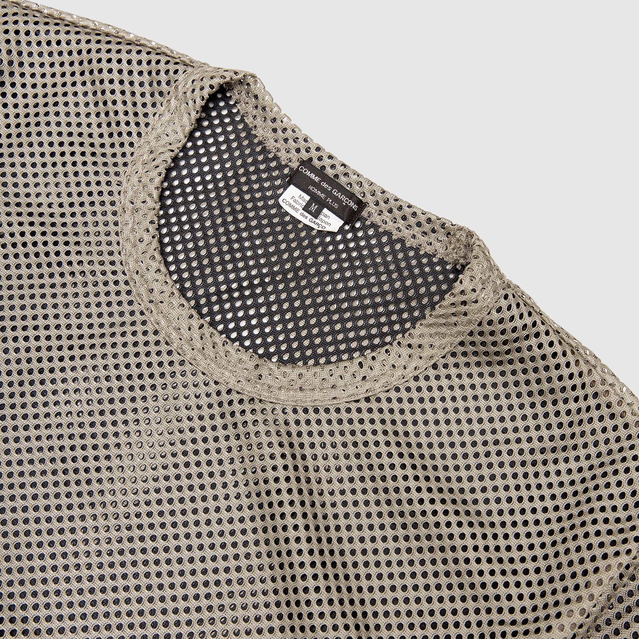 DOUBLE LAYERED MESH JERSEY L/S SHIRT